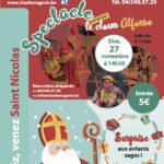 Saint-Nicolas à La Charlemagn'rie dimanche 27 novembre 2022 à 14H30