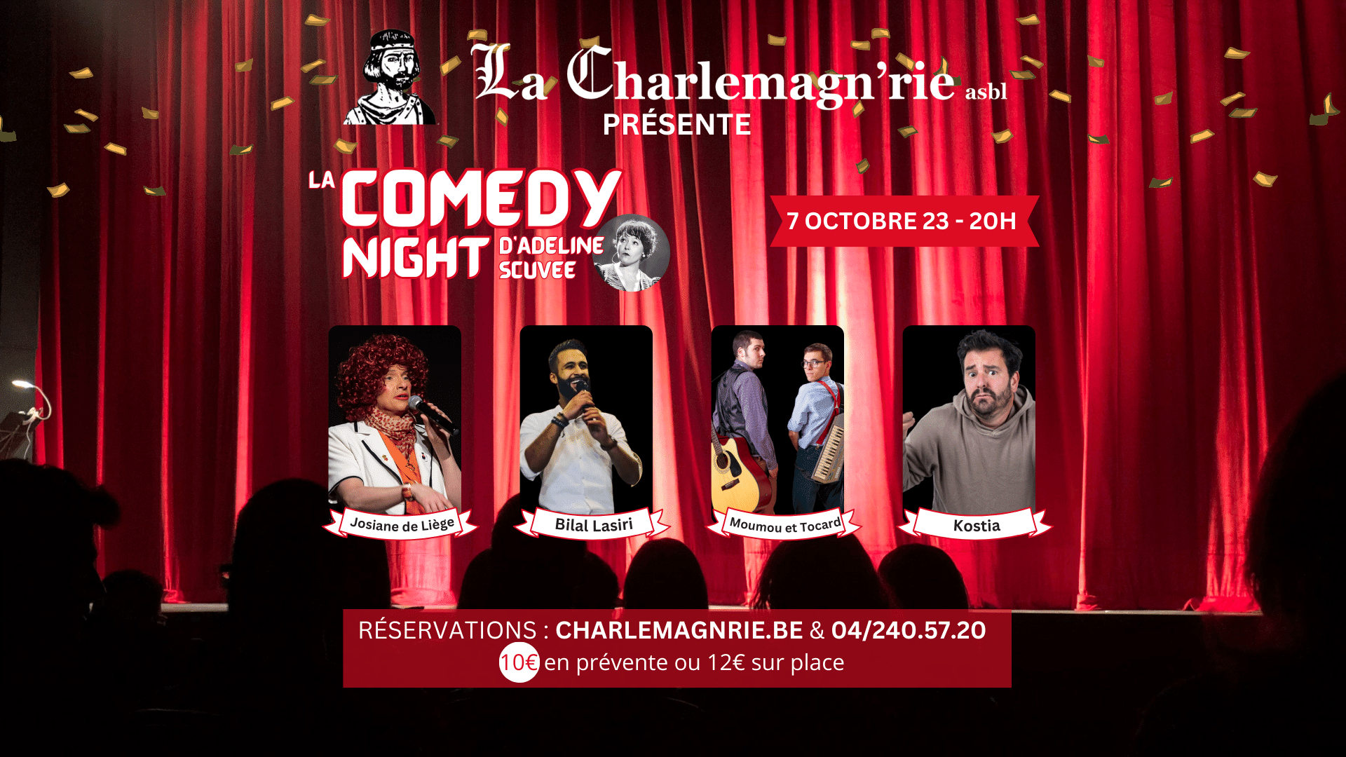 Adeline Scuvée présente sa COMEDY NIGHT