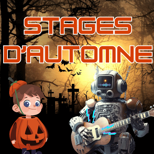 Stage d'automne enfants halloween